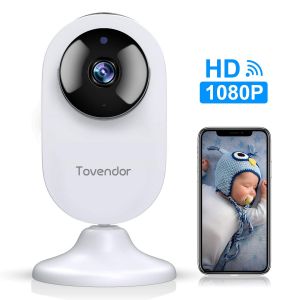 1080P Home Security Camera, Tovendor WiFi HD Surveillance System with Cloud Storage, Night Vision, Motion Detection